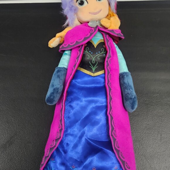 Disney Store Frozen 20” Anna Plush Cloth Doll Stuffed Toy Princess - Picture 7 of 16